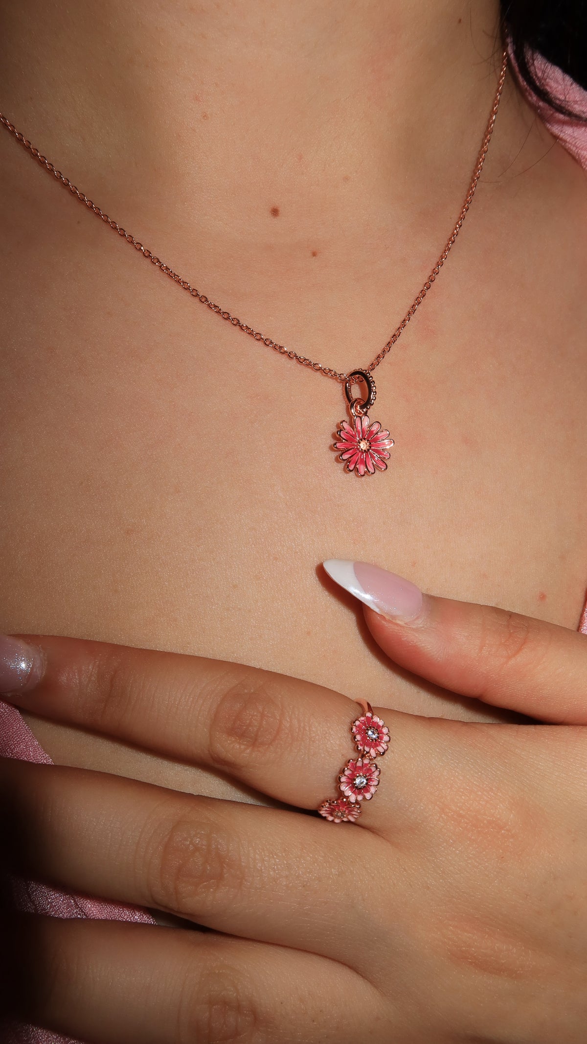 Rose Gold Daisy Ring