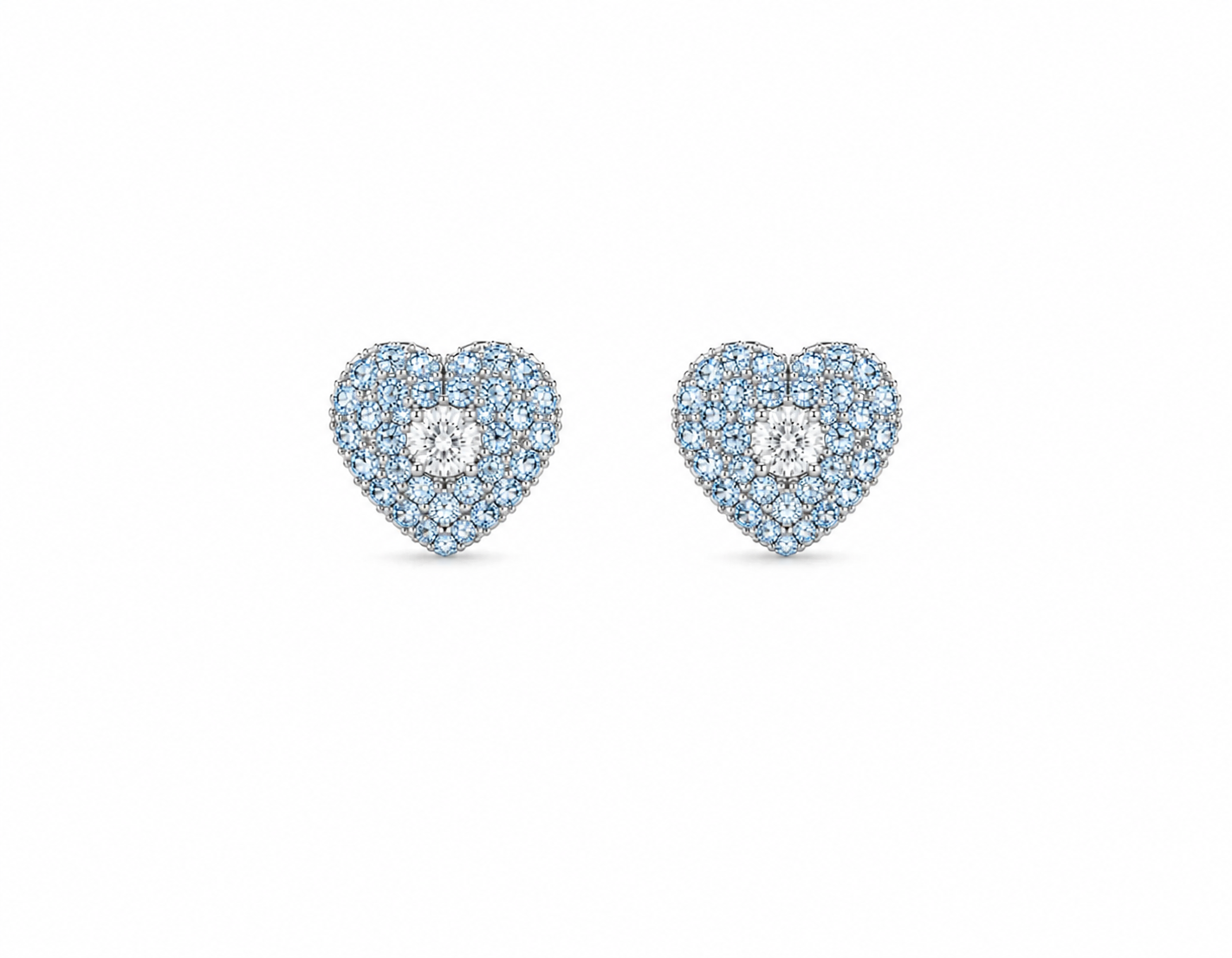 Bleu Amour Studs