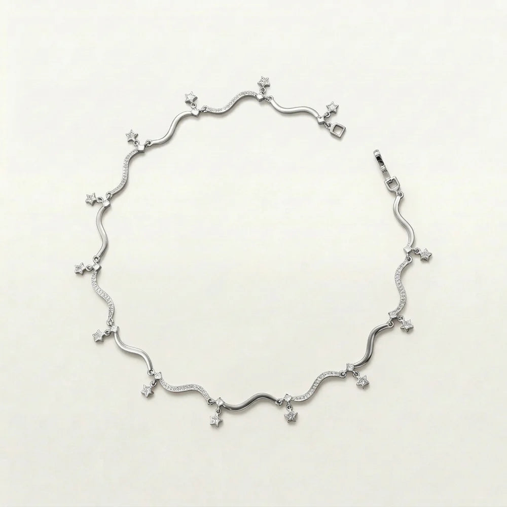 Vita Star Wave Necklace