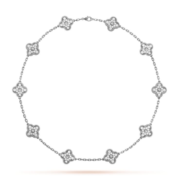 10 Clover Necklace