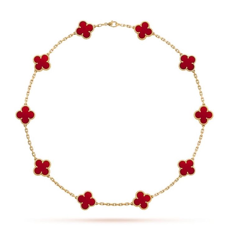 10 Clover Necklace