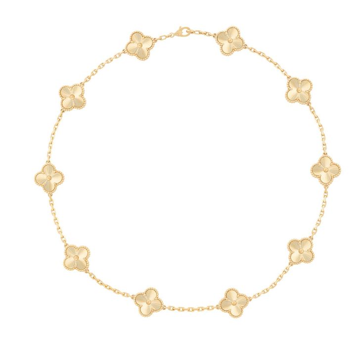 10 Clover Necklace