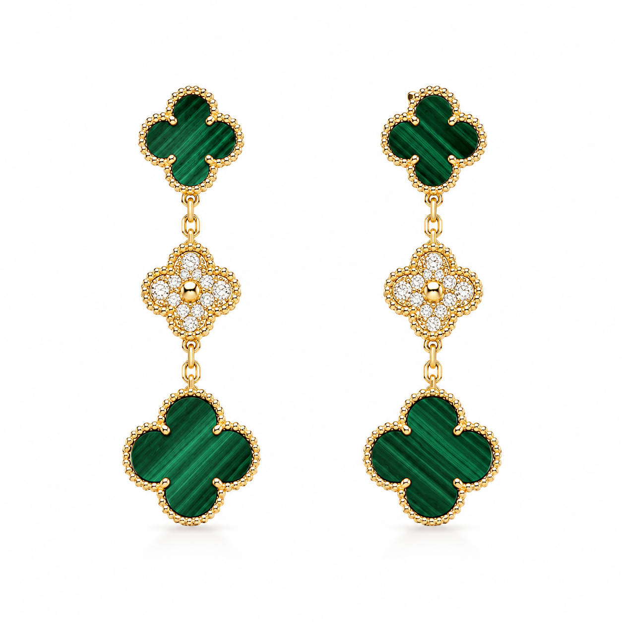Emerald Drop Earrings