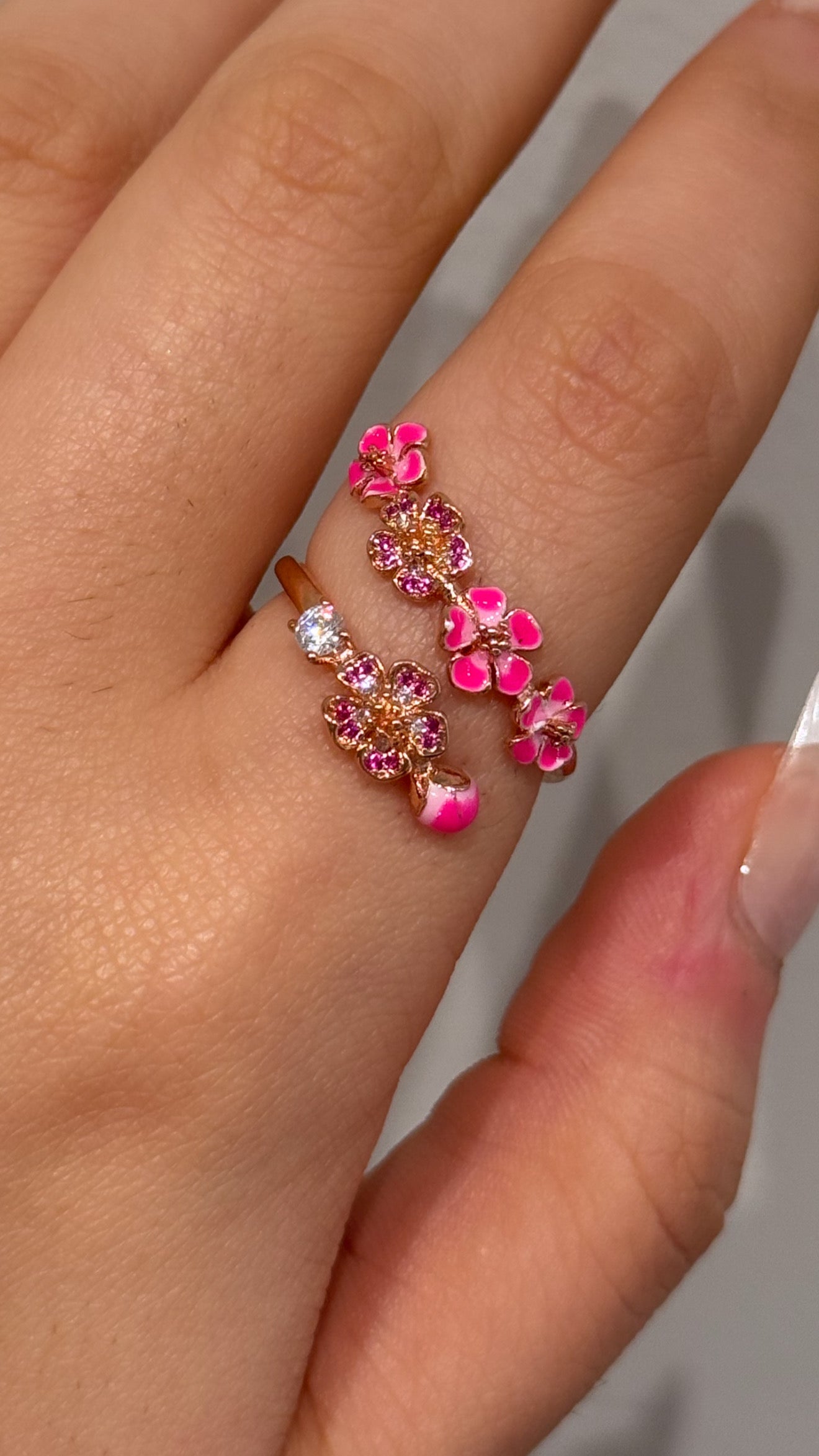 Peach Blossom Ring