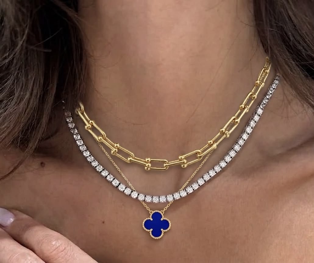 Royal Blue VC Necklace