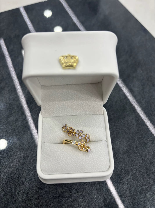 Lilac Gold Peach Blossom Ring (LIMITED EDITION)