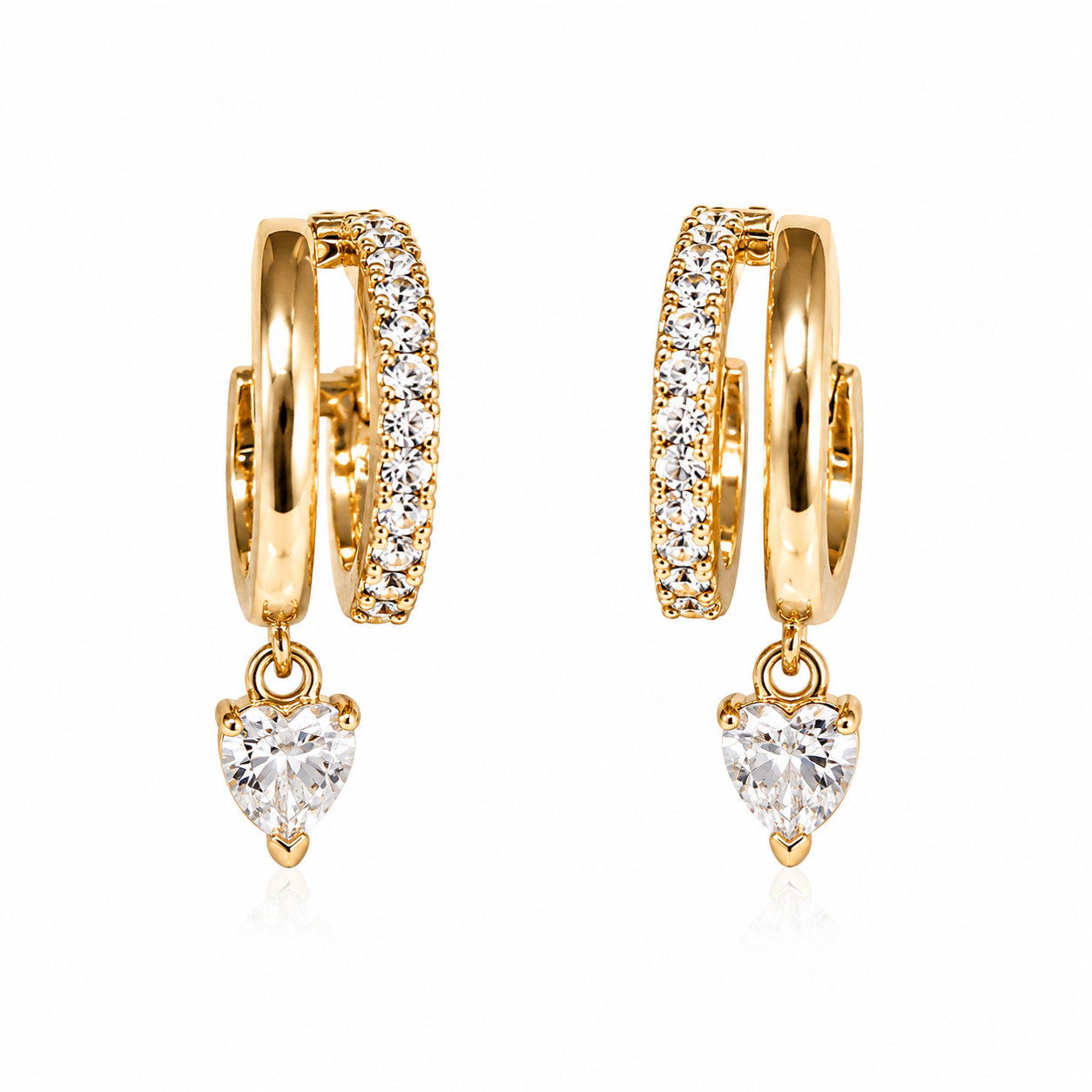 Amour Heart Hoops