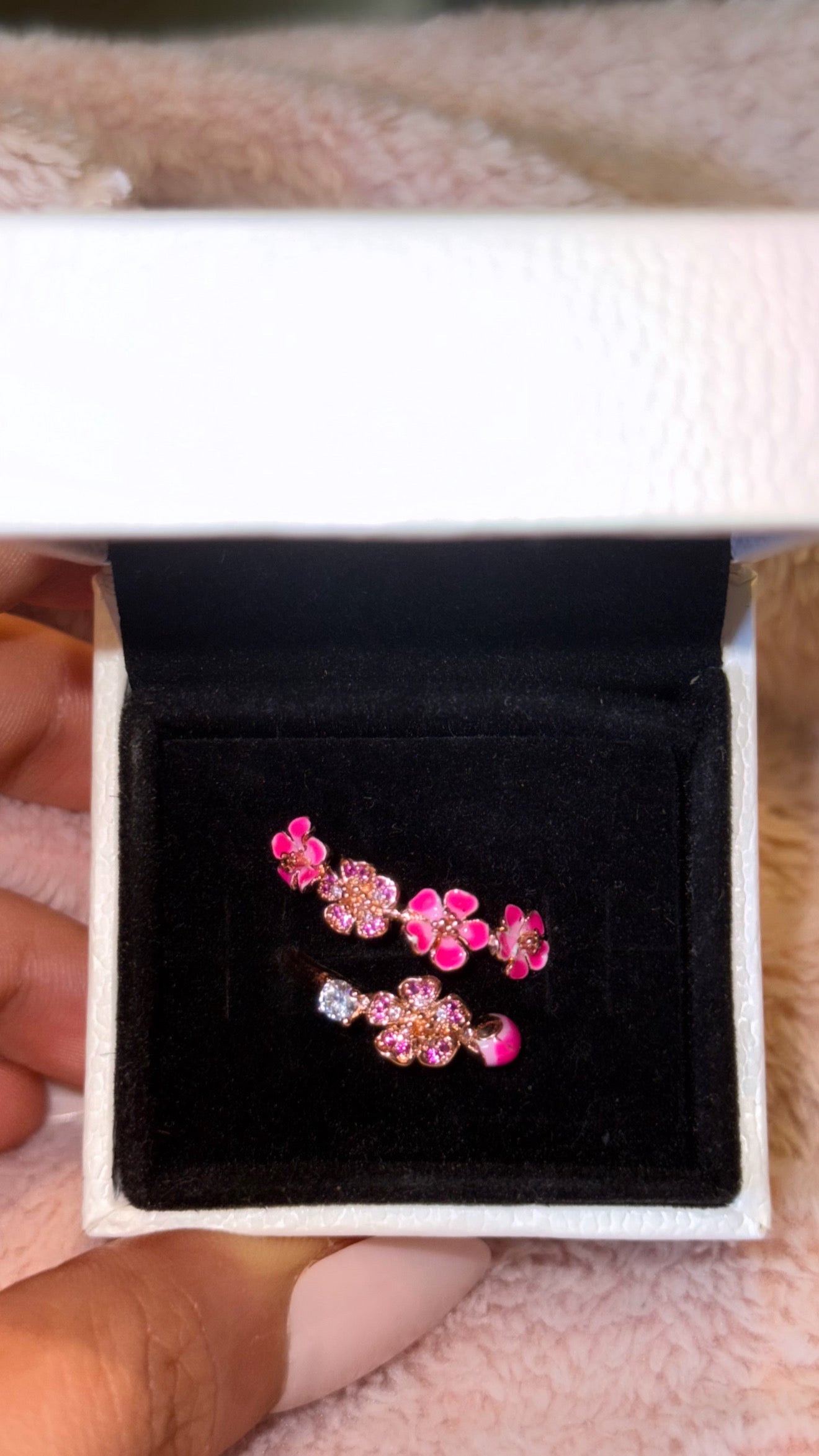 Peach Blossom Ring