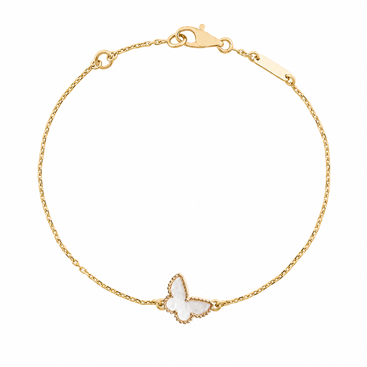 Celeste Mother Of Pearl Butterfly Bracelet