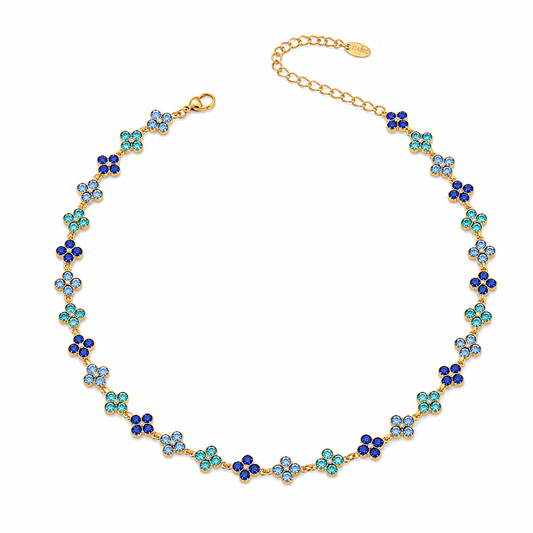 Fiore Necklace - Sapphire