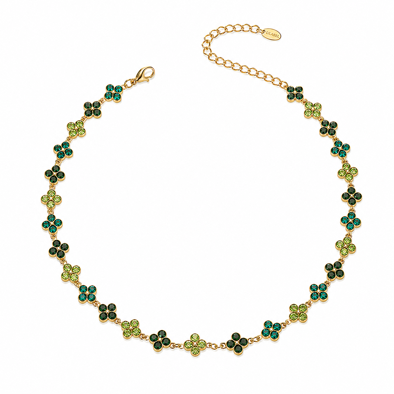 Fiore Necklace - Emerald