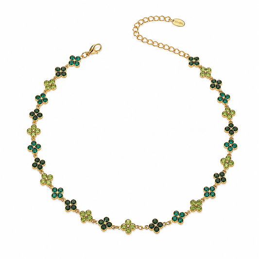 Fiore Necklace - Emerald