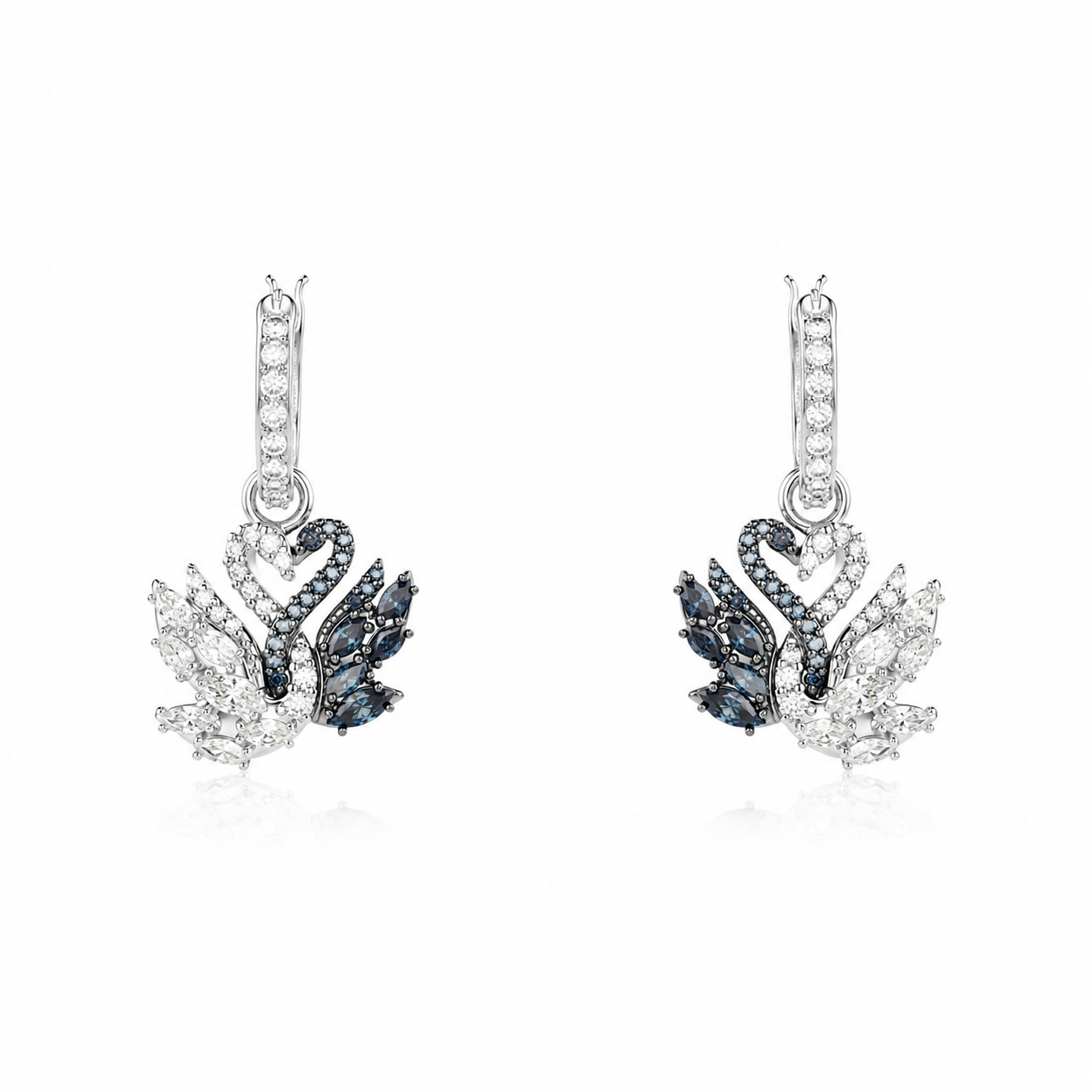 Hugging Swan Earrings