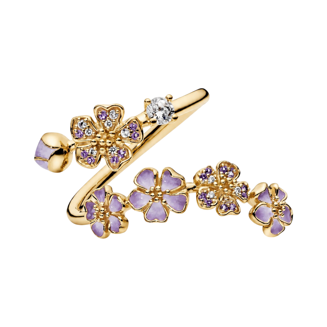 Lilac Gold Peach Blossom Ring (LIMITED EDITION)