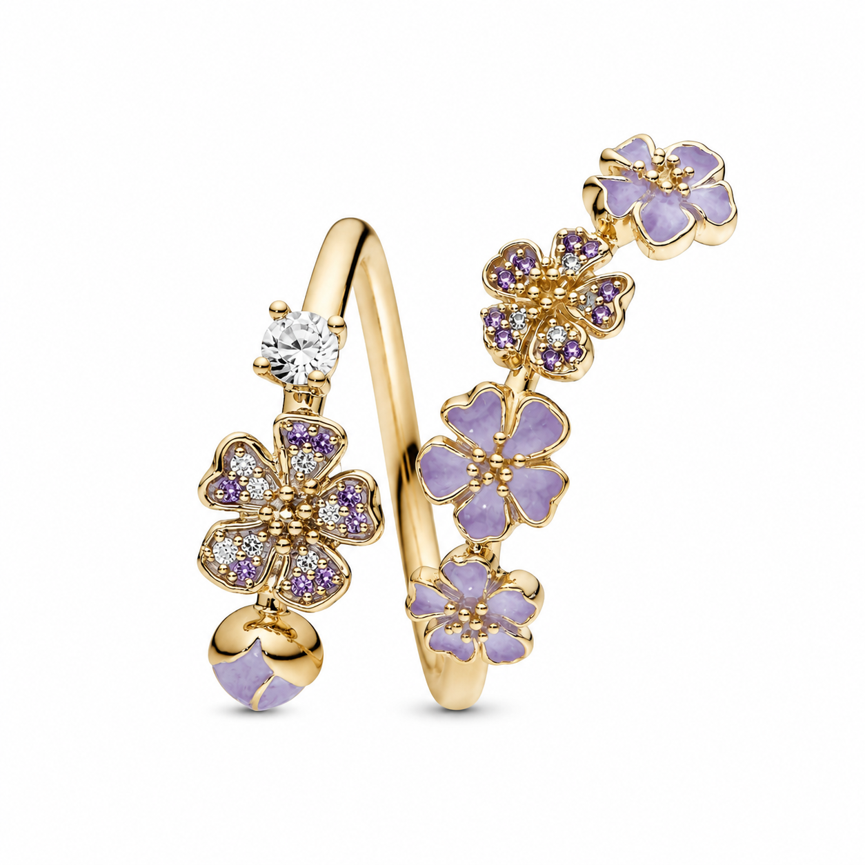 Lilac Gold Peach Blossom Ring (LIMITED EDITION)