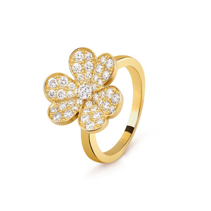 Eternal Petal Ring Diamante