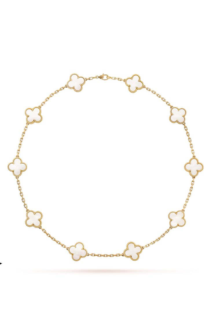10 Clover Necklace