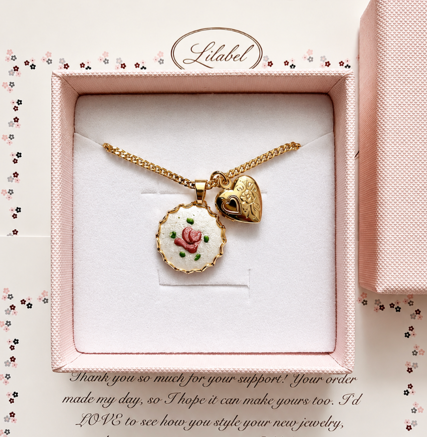 Rosabelle Heart Necklace