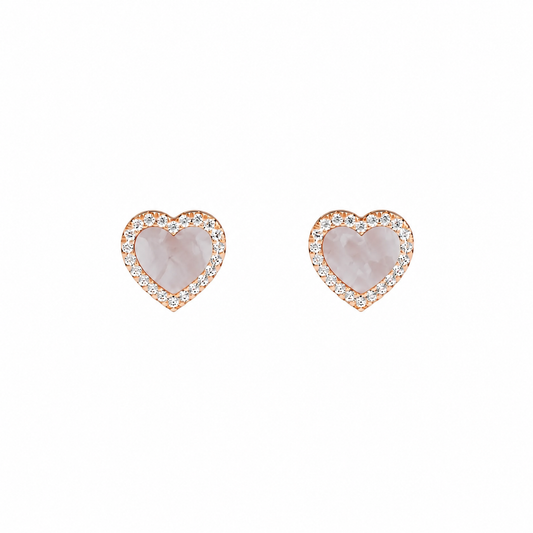 Élise Heart Studs